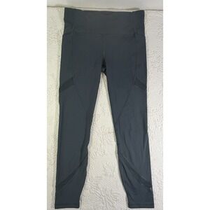 Lululemon On Pace Tight 7/8 *25" Teal Mesh Panels Size 6 W5BACS Running Yoga